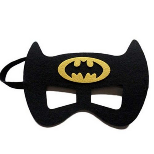 Fekete filc maszk - Batman - ÚJ
