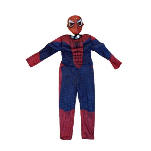 Izmosított Pókember jelmez maszkkal, 3-5 év - Spiderman - ÚJ
