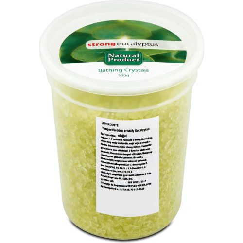 Natural Product - Fürdőkristály - Eukaliptusz - Eucalyptus, 500 g - ÚJ  