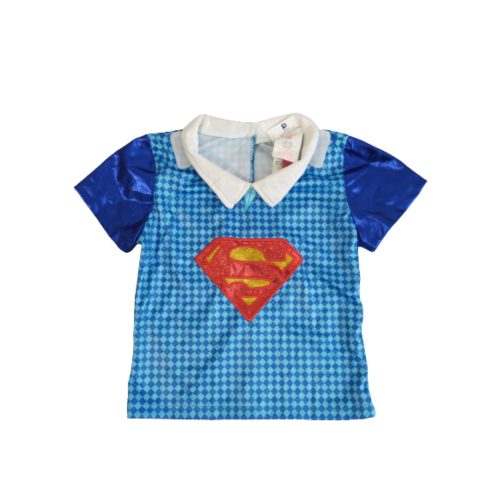 Kék jelmezfelső lánynak, 4-6 év - Supergirl - Superman - DC Super Heroe Girls