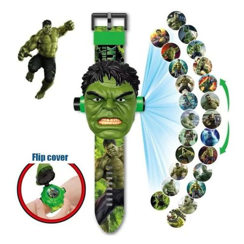 Projectoros gyerek karóra - Hulk - ÚJ