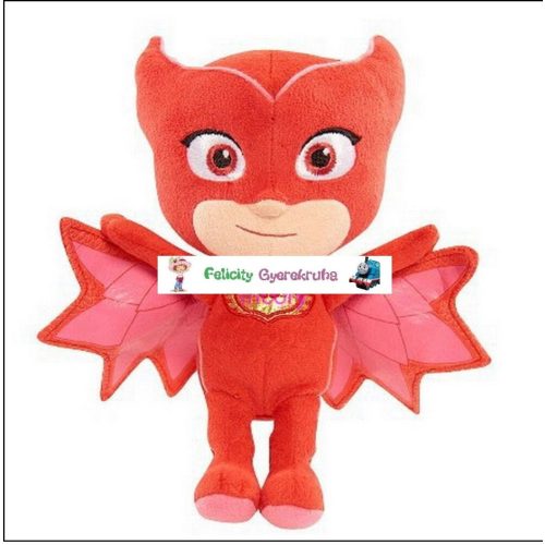 20 cm-es plüss, Bagoly - Pizsihősök - PJ Masks - ÚJ
