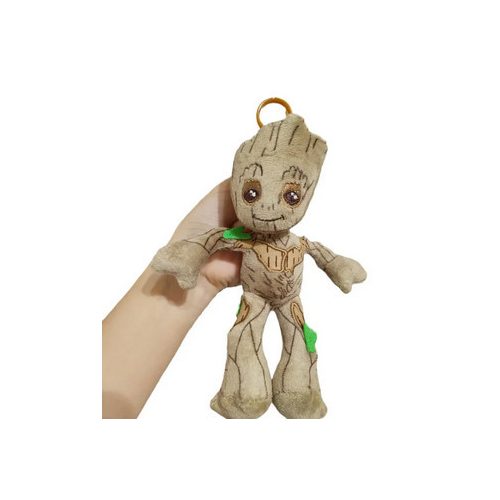15 cm-es Groot plüss figura, kulcstartós - A galaxis őrzői - Marvel - ÚJ