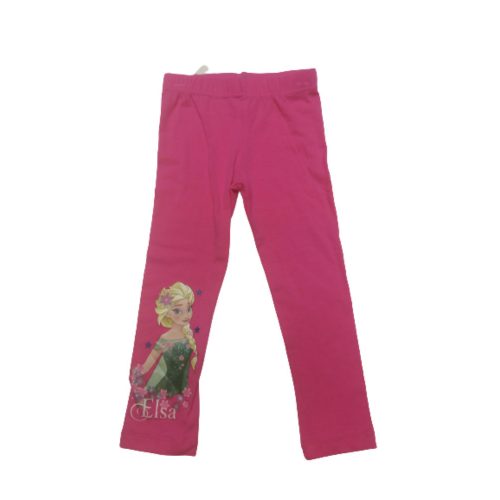 98-104-es pink leggings - Frozen, Jégvarázs - ÚJ