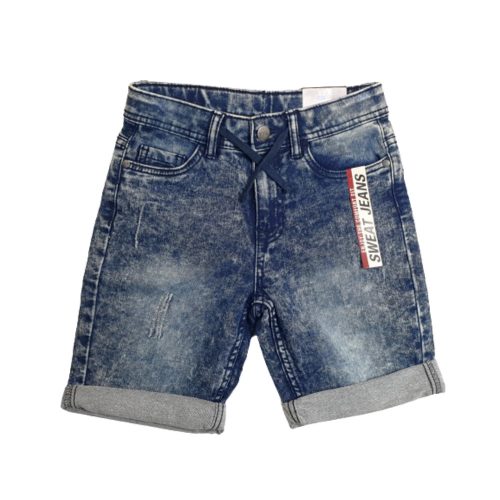 134-es kék koptatott farmershort, rövidnadrág - Y.F.K - ÚJ