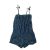 146-os kék virágos playsuit - H&M