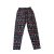 92-98-as kék-fehér-piros mintás leggings - ÚJ