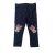 80-as sötétkék pöttyös leggings - Minnie Egér - ÚJ