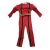 7-8 évesre piros izmosított jelmez - Power Rangers (használtabb)