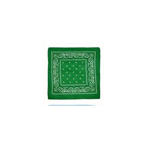 Zöld mintás kendő, sál, bandana - ÚJ