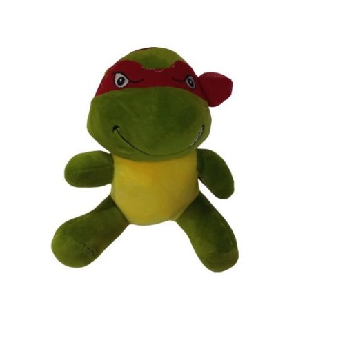 23 cm-es plüss teknős figura, Rafaelo - Tini nindzsa teknőcök - ÚJ