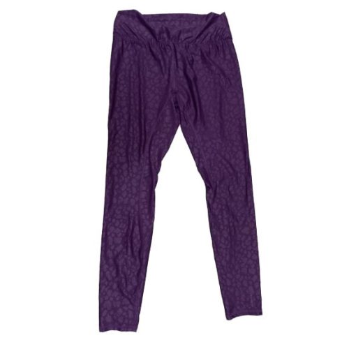 Női XXL-es mályvaszínű fényes leggings, sport leggings - ÚJ