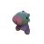 BT21 Bangtan Boys plüss lila - Mang - ÚJ
