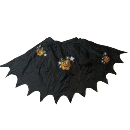 Narancssárga-fekete mindkét oldalán hordható hallowen palást