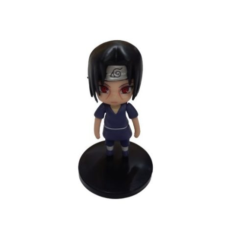 6 cm-es műanyag figura, akciófigura, Itachi - Naruto - ÚJ
