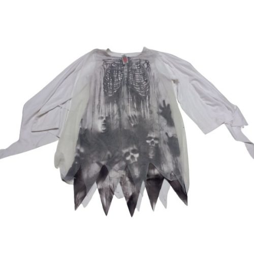 7-8 évesre szürke csontvázas halloween jelmezfelső - F&F