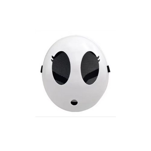 Műanyag maszk, álarc, jelmezkiegészítő - Shy Guy - Super Mario - Nintendo - ÚJ