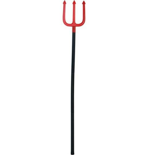 Műanyag vasvilla, ördög jelmezkiegészítő, 53 cm - Halloween - ÚJ