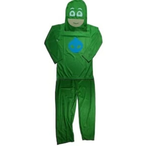 3-4 évesre zöld jelmez, Gekkó (S) - Pizsihősök - PJ Masks - ÚJ