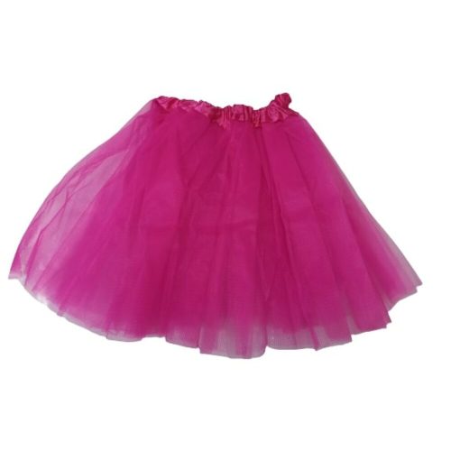 4-6 évesre pink tüllszoknya, tüll-tütü - ÚJ