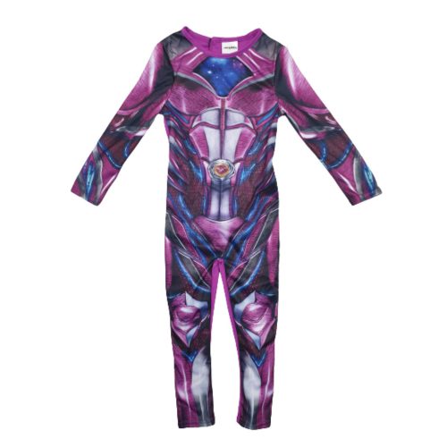 3-4 évesre lila-kék kezeslábas jelmez - Power Rangers