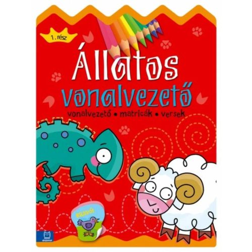 Állatos vonalvezető matricákkal 1. rész - ÚJ