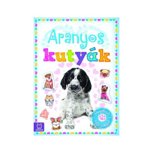 Aranyos kutyák - Minialbum matricákkal - ÚJ