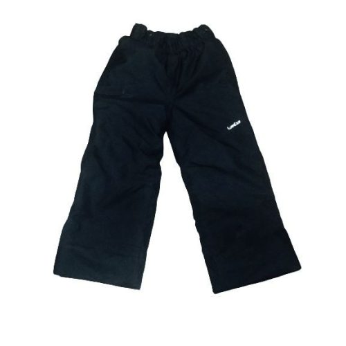 104-110-es fekete overallalsó, sínadrág - Wedze - Decathlon (kicsit foltos, kijön)