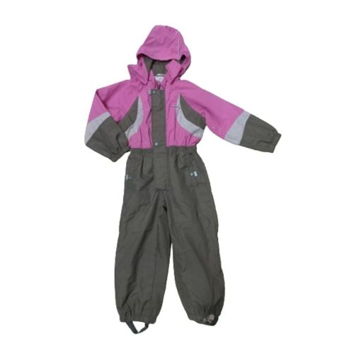 110-es khaki-rózsaszín vékonyabb overall, esőruha