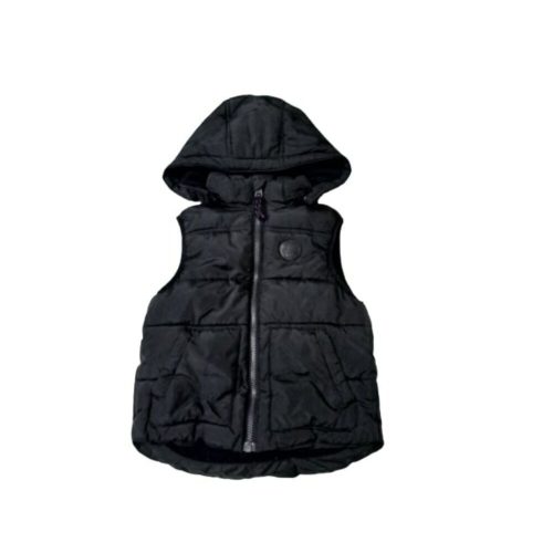 116-os fekete pufimellény - H&M