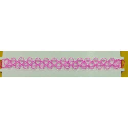 Pink tetoválás hatású nyaklánc, 1 db - ÚJ