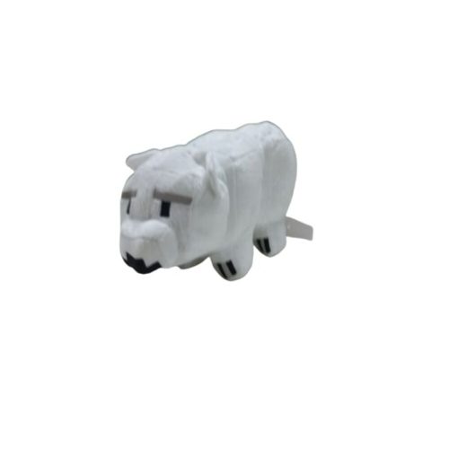 26 cm-es jegesmedve plüss - Minecraft - ÚJ