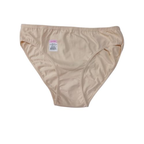 Női 4XL-es drapp (testszínű) klasszikus vonalú bugyi - ÚJ