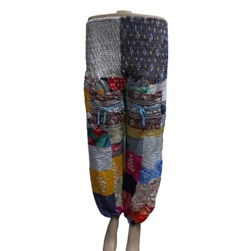 Női színes indiai, bohém zsebes nadrág, egy méretes, one size - (81992) - ÚJ