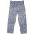 128-as szürke-pink háromnegyedes szaggatott leggings - ÚJ