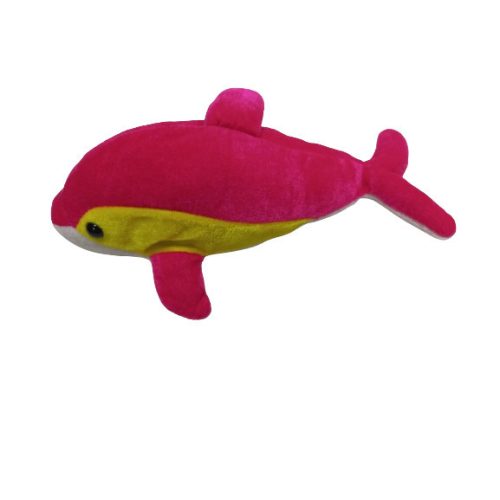 33 cm-es pink plüss bálna