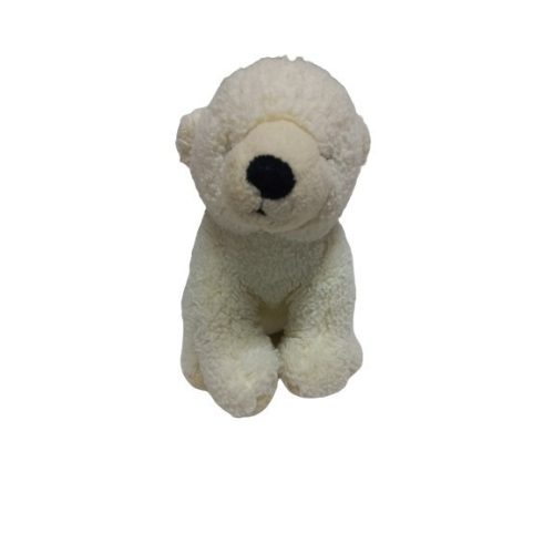 20 cm-es jegesmedve plüss figura