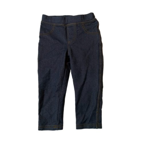 86-os farmer hatású kék leggings jellegű nadrág