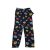 92-98-as sötétkék Párizsos, Eiffel tornyos szőrmével bélelet leggings - ÚJ