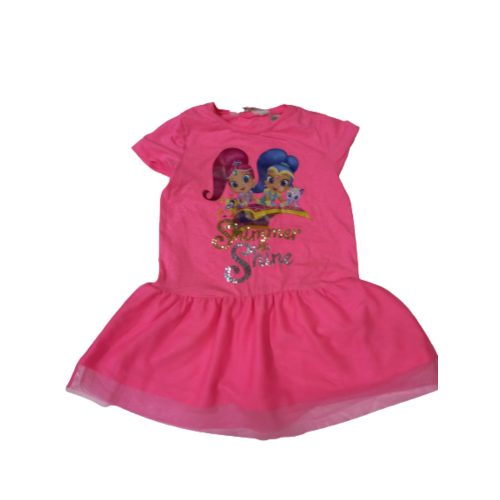 98-104-es neonpink tüllös ruha - Shimmer & Shine - H&M