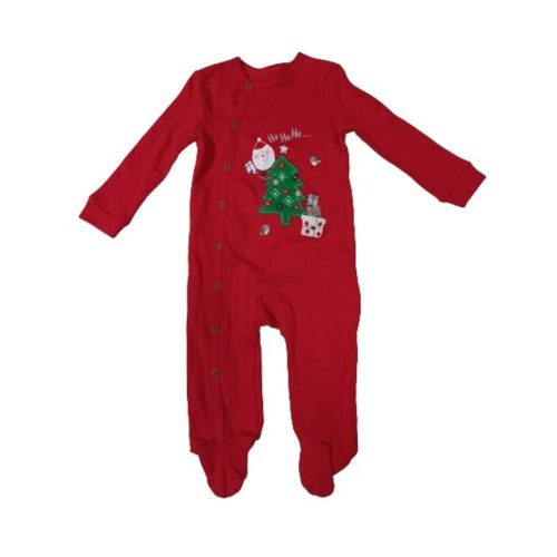74-es piros karácsonyos pamut rugi - So Cute - ÚJ