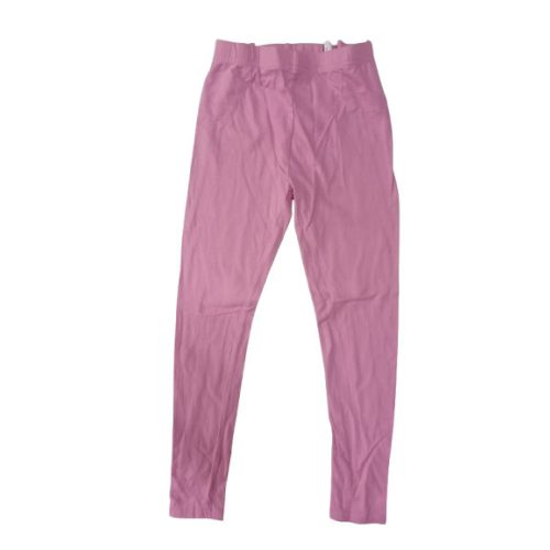 128-as rózsaszín egyszínű leggings - Sinsay