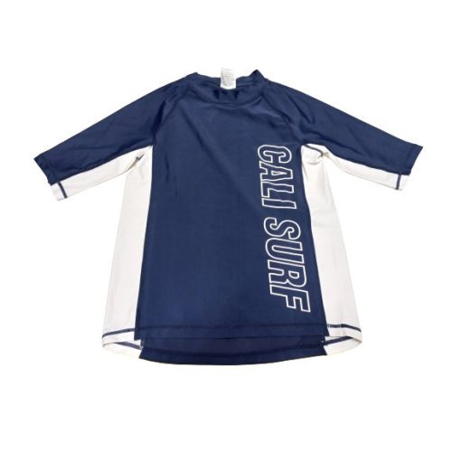 146-152-es kék-fehér sportfelső, napozófelső - H&M