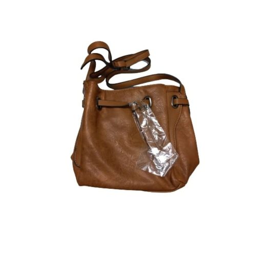 Barna női műbőr kistáska, crossbody - ÚJ