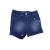 80-as kék halacskás puha farmershort, rövidnadrág kislánynak