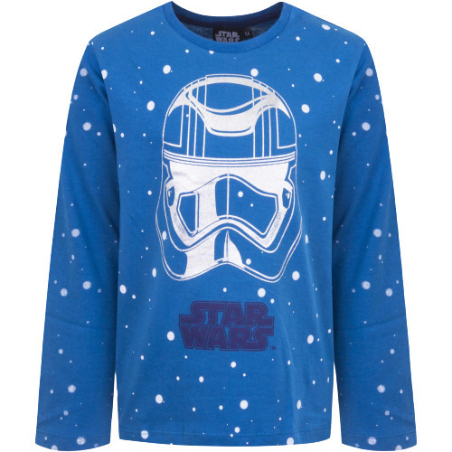 104-es világoskék pamutfelső - Rohamosztagos - Star Wars - ÚJ
