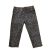 128-as szürke leopárd mintás térdig érő leggings