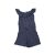 134-140-es kék pálmafás pamut playsuit - Alive