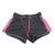 140-es szürke-rózsaszín sport short, rövidnadrág - Justice Active