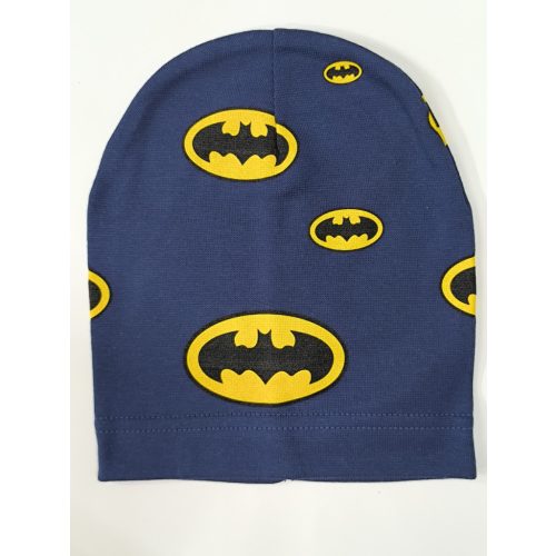 50-52 cm-es fejre sötétkék pamutsapka - Batman - ÚJ